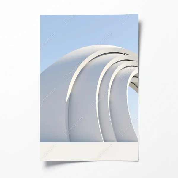 Poster tropischer sonnenuntergang mit palmen, Thailand – Wallnifity®