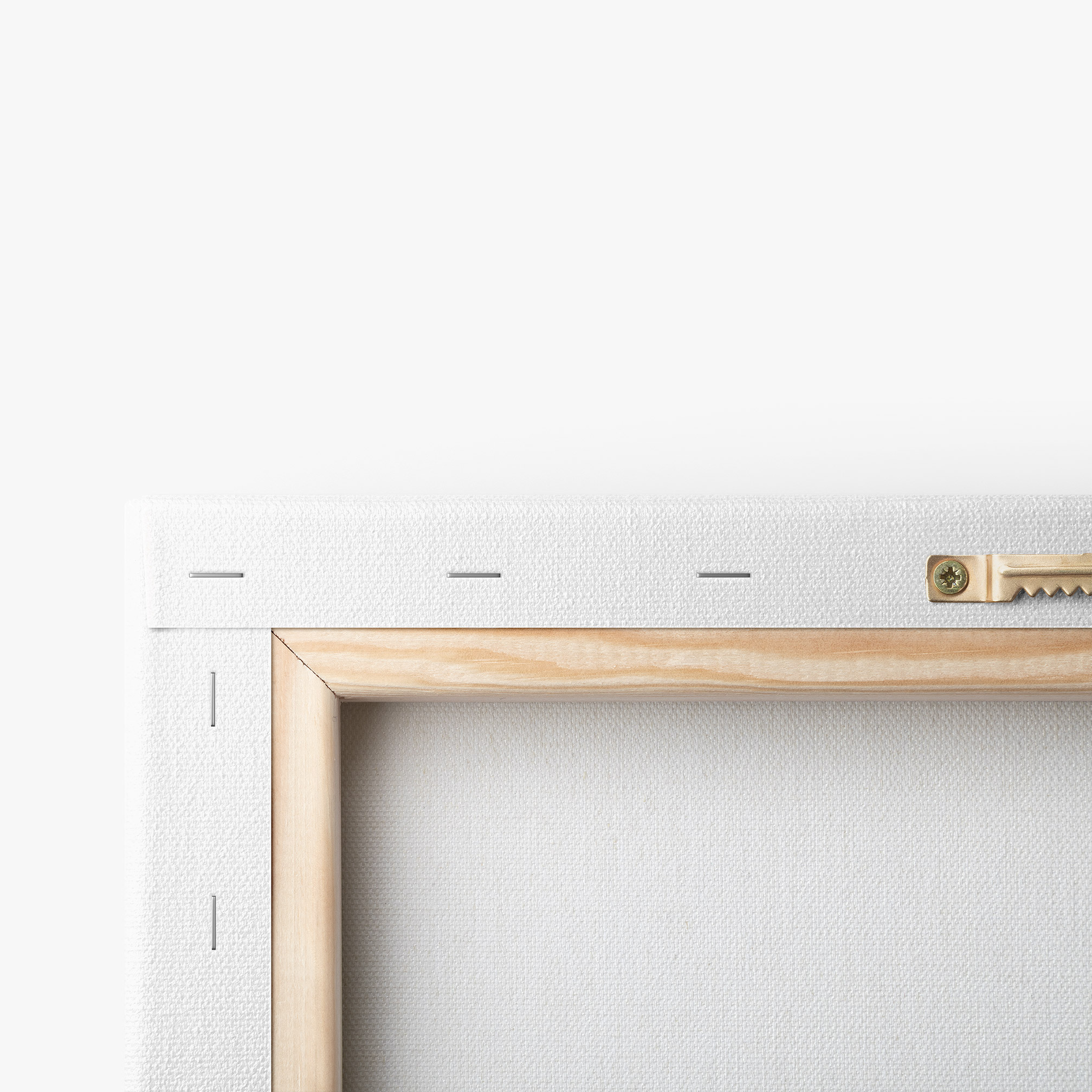 Rückseite des Bildes – Musterleinwand Rückseite des Bildes – Musterleinwand